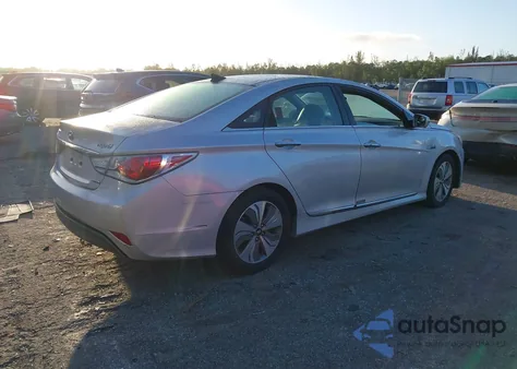 2014 Hyundai Sonata Hybrid Limited z USA, uszkodzony, nr VIN KMHEC4A45EA116099